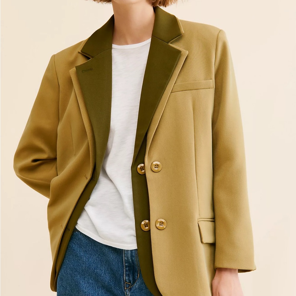 Issac Layered Blazer- FRENCHMAUVE